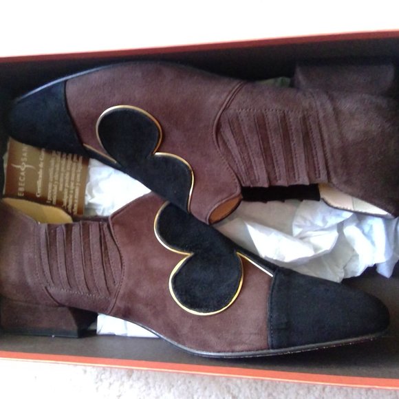 New Rebeca Sanver suede flats - Picture 1 of 4